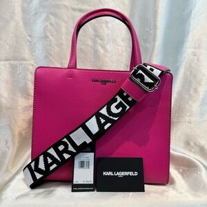 KARL LAGERFELD NWT CROSSBODY/TOTE